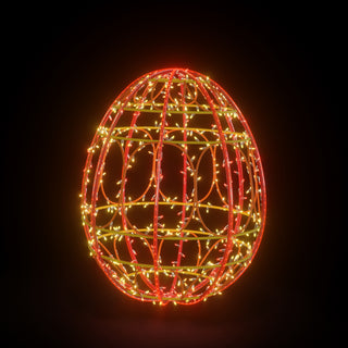 Easter Light Egg 2 (red/yellow)