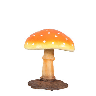 MEDIUM MUSHROOM (ORANGE)