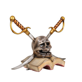 Skull On A Book