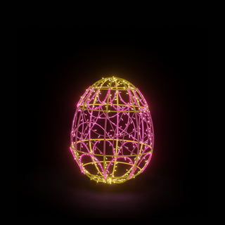 Easter Light Egg 3 (Pink/yellow)