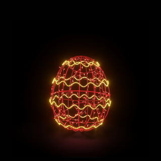 Easter Light Egg 1 (red/yellow)