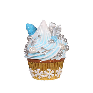 Christmas Cupcake Snowflake