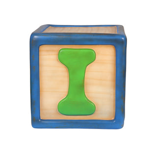 Letter Block - Blue