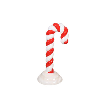 CANDY CANE IN SNOW
